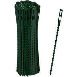 Relaxdays Opaski do roślin, zestaw 200 sztuk, 17