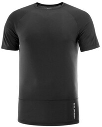 Koszulka Salomon Cross Run Deep Black