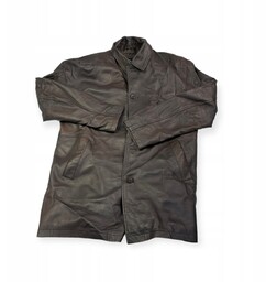 Skórzany płaszcz męski REAL LEATHER L