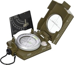 Mil-Tec Kompas 15791200 oliwkowy kompas, rozmiar uniwersalny