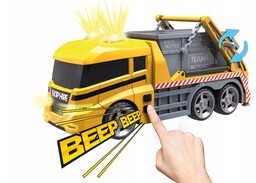 Śmieciarka z kontenerem dźwiękowa Auto Pojazd Kontener Dumel