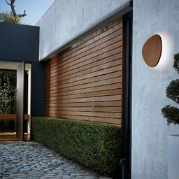 Bover Tria 05 kinkiet zewnętrzny LED, drewno teak