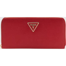 GUESS Czerwony portfel damski Laurel