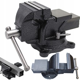 Imadło obrotowe stołowe Z Małym Kowadłem 125 mm