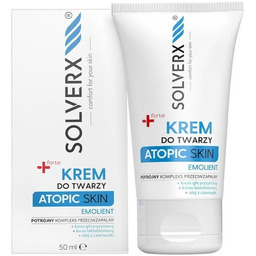 SOLVERX Atopic Skin Krem do twarzy - emolient