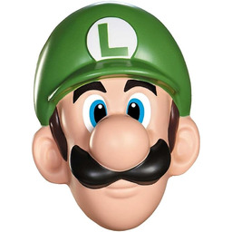 Nintendo Super Mario Maske - Luigi/Erwachsen