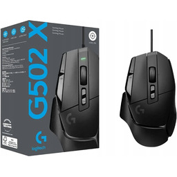 Mysz do gier Logitech G502 X czarna sensor