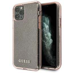 Guess GUHCN65PCGLPI iPhone 11 Pro Max różowy/pink hard