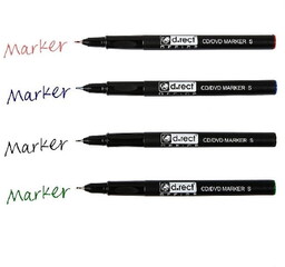 Marker foliopis/do CD 0,4-0,5mm S igłowa D.RECT 4
