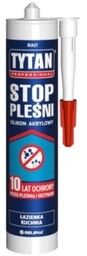 TYTAN Silikon akrylowy Stop Pleśni 280 ml biały