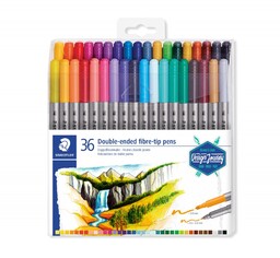 Flamastry dwustronne Staedtler 36k Design Journey nr 3200