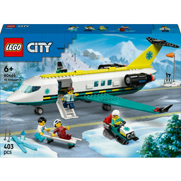 Lego City Samolot pogotowia ratunkowego 60465
