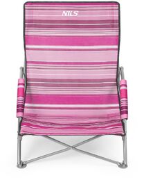 NC3035 KRZESŁO PLAŻOWE RÓŻOWE NILS