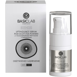 BASICLAB Esteticus Liftingujące serum pod oczy i