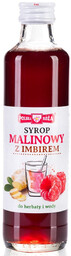 Syrop malinowy z imbirem 250 ml - Polska