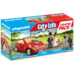 PLAYMOBIL City Life 71077 Starter Pack Przyjęcie weselne,