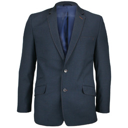 Oryginalna Marynarka, Taliowana, 2 Guziki, Brązowa Nić -