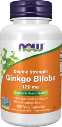 Now Foods Double Strenght Ginkgo Biloba 120 mg,