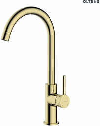 Oltens Skafta bateria kuchenna stojąca złoty połysk 35206800