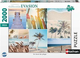 Nathan - Puzzle 2000 elementów - Na plaży