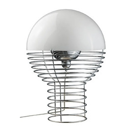 Verpan - Wire Lampa Stołowa Biała