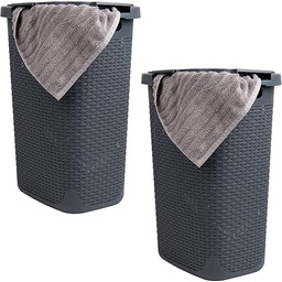 Mind Reader Wąski kosz na pranie, kosz