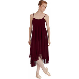 Capezio Sukienka w stylu empire, elegancki kostium taneczny