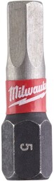 Bit Shockwave Hex5 25mm-2szt. 4932430896 Milwaukee