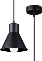 Metalowa oprawa wisząca Taleja SL.0985 Sollux kuchenna loft