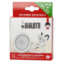 BIALETTI Uszczelka 2 TZ + Sitko (3 sztuki)