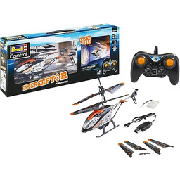 Revell 23817 Interceptor RC helikopter RtF, srebrny/pomarańczowy
