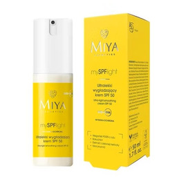 Miya Cosmetics mySPFlight, ultralekki wygładzający krem SPF 50