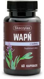 Skoczylas WAPŃ z szałwią - 60 kapsułek