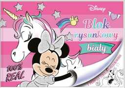 Blok rysunkowy A4 biały 20 kartek MINNIE MOUSE