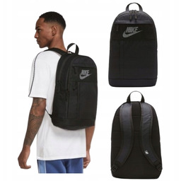 Plecak Nike Szkolny Czarny Miejski Elemental DD0562-010 Sportowy