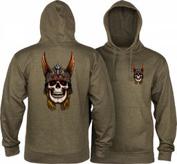 bluza męska POWELL PERALTA ANDERSON SKULL HOOD Army