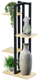 Kwietnik metalowy 4-poziomowy 93 cm