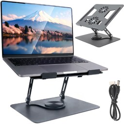 Podstawka stojak stolik pod laptopa 17.3" regulowana 360