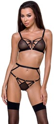 Biustonosz harness - MEGGY BRA black