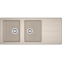 FRANKE Zlewozmywak dwukomorowy z ociekaczem Basic BFG 621-116