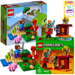 LEGO MINECRAFT ZESTAW - Bitwa na moście Netheru