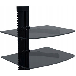 Półka Podwójna Szklana na Dekoder PS4 PS5 pod