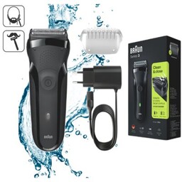 BRAUN Golarka Series 3 300S Czarny Na mokro