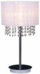 Abażurowa LAMPA glamour ASTRA MTM1953/1 WH Italux stojąca