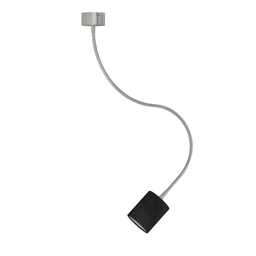 LOYD LED I lampa sufitowa czarna nikiel mat