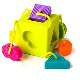 Sorter Kostka Oombee Cube pudełko kartonowe Kolorowe Baloniki