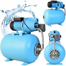 Pompa Do Wody Domu Hydrofor 50L Zestaw 1100W