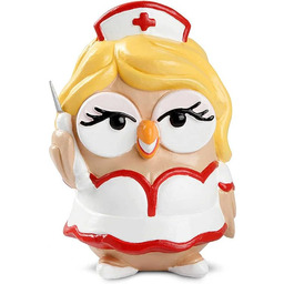 Egan ML18GU/2IF figurka pielęgniarki model Goofi ceramika wielokolorowa