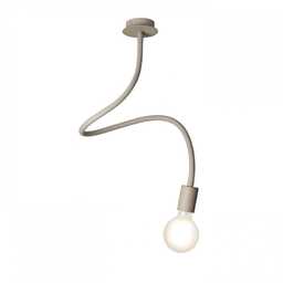 LOYD E27 I lampa sufitowa beżowo-szara 230V E27