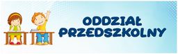 Naklejka na Drzwi Oddział Przedszkolny